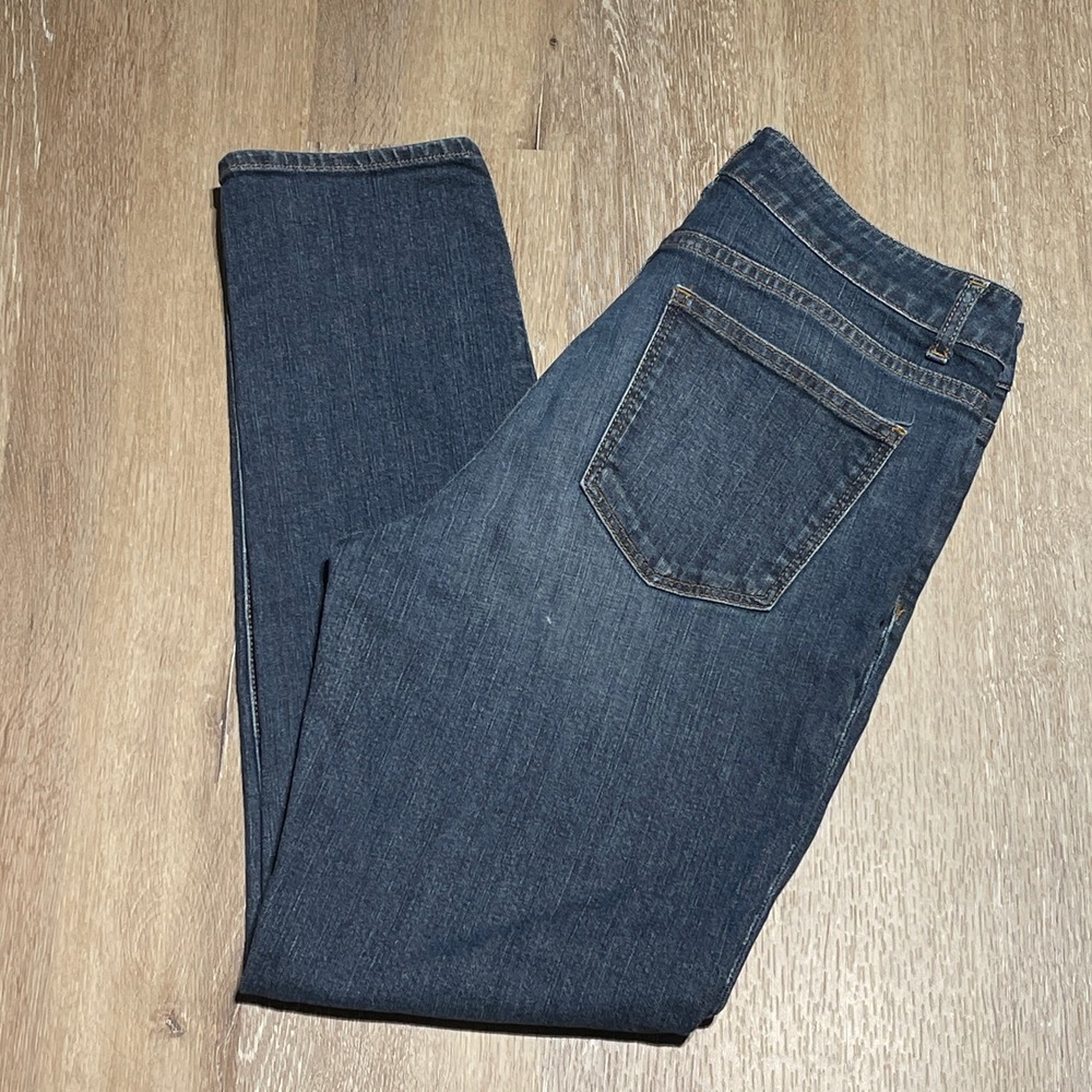 Talbots Curvy Slim Ankle Jeans Women's Size 8/29 Blue Cotton Spandex Stretch EUC - Picture 1 of 9